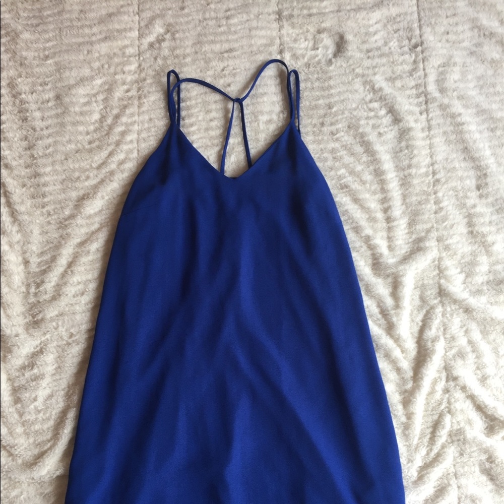 Like New Xhiliration Blue Dress Size XL